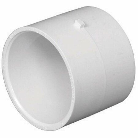 PINPOINT Charlotte Pipe w/ Foundry PVC001300800HA PVC-DWV Repair Coupling  2 in. PI708253